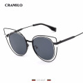 CS2247 High Quality Cat Sunglasses Hollow Frame Sexy Vintage women Luxury sunglass